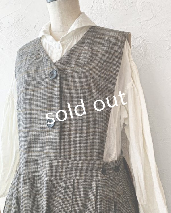 画像3: HALLELUJAH／ Robe La Petite Gardeuse d'oies ガチョウ番の少女のローブ・gray (3)