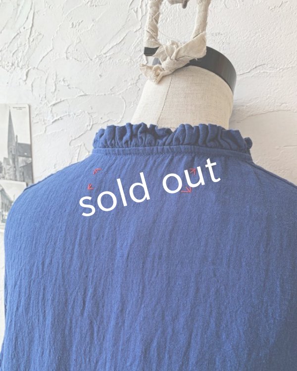 画像8: HALLELUJAH／Jeune paysanne  農民の少女服・lapis lazuli (8)
