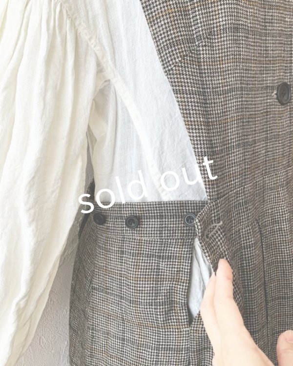 画像5: HALLELUJAH／ Robe La Petite Gardeuse d'oies ガチョウ番の少女のローブ・gray (5)