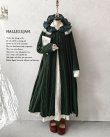画像4: HALLELUJAH／Robe Medievale a Capuche フードドレス・dark green  (4)