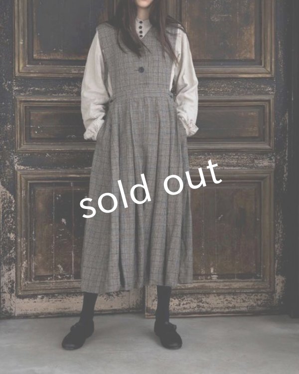 画像12: HALLELUJAH／ Robe La Petite Gardeuse d'oies ガチョウ番の少女のローブ・gray (12)