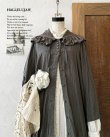画像4: HALLELUJAH／Robe Medievale a Capuche フードドレス・gray (4)