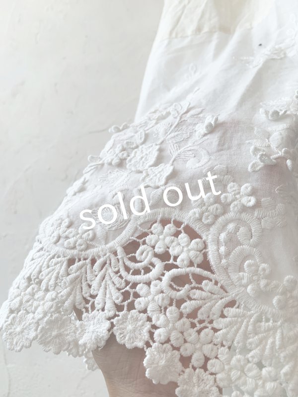 画像3: mifumi/ジュノーペチパンツ・お花スカラップレース (3)