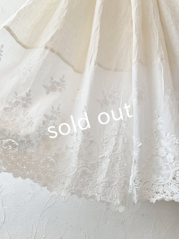 画像4: mifumi/ジュノーペチパンツ・お花スカラップレース (4)