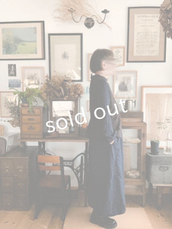 画像11: Reliure／ボタンベスト・ダークセピア (11)