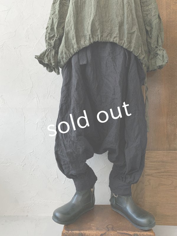 画像3: MARCHE' DE SOEUR/王様の吊りパンツ・ブラック (3)