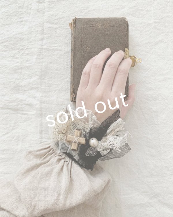 画像3: pollenbienco／アンティークレースのブレスレット・B (3)