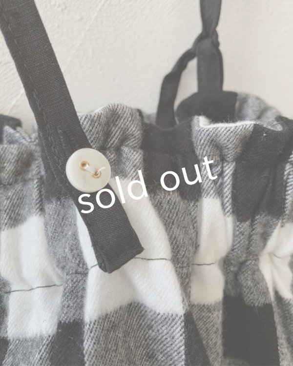 画像13: MARCHE' DE SOEUR／ほんわりピエロパンツ・ブロックチェック (13)