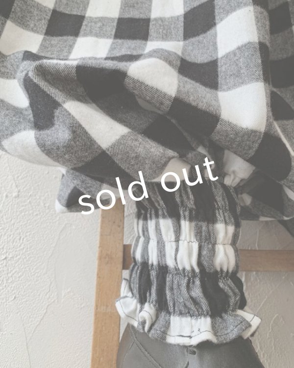 画像10: MARCHE' DE SOEUR／ほんわりピエロパンツ・ブロックチェック (10)