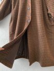 画像3: 【30%OFF】SO／ちび衿テーラードコート・ガンクラブチェック (3)