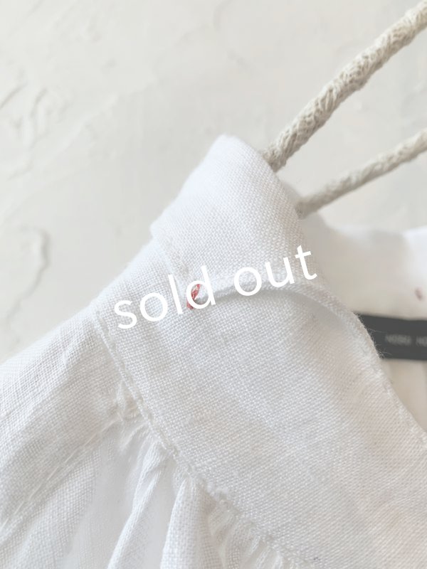 画像5: PERRY/ Lace coller button op ・white (5)