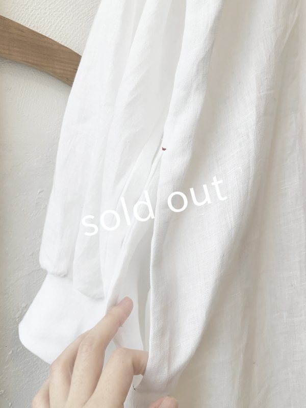 画像7: PERRY/ Lace coller button op ・white (7)