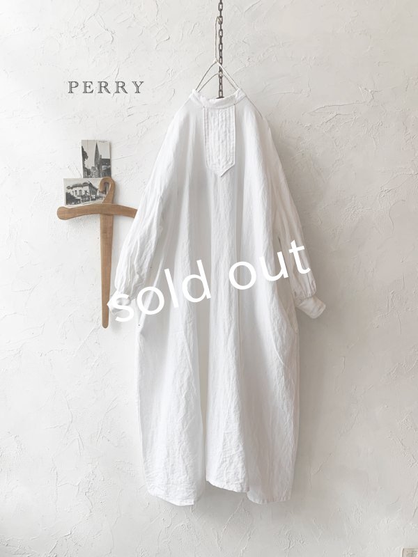 画像1: PERRY/ tie A line op・white (1)