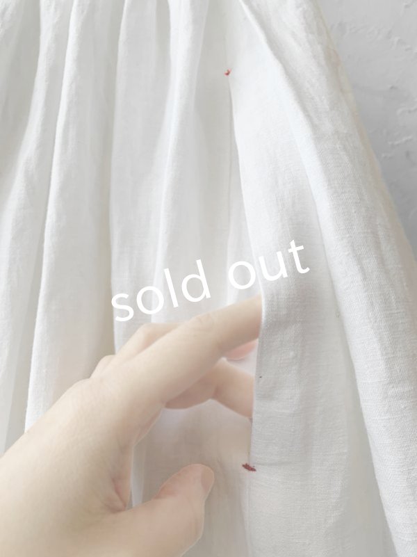 画像10: PERRY/ Vintage trimtablier sk・white (10)