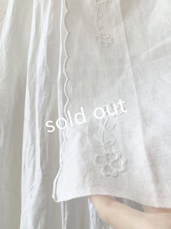 画像5: PERRY/ Vintage trimtablier sk・white (5)