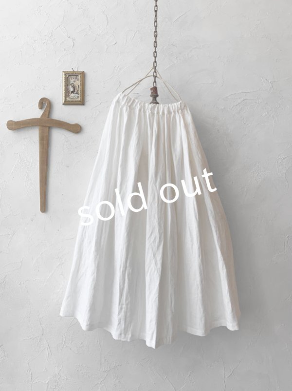 画像7: PERRY/ Vintage trimtablier sk・white (7)