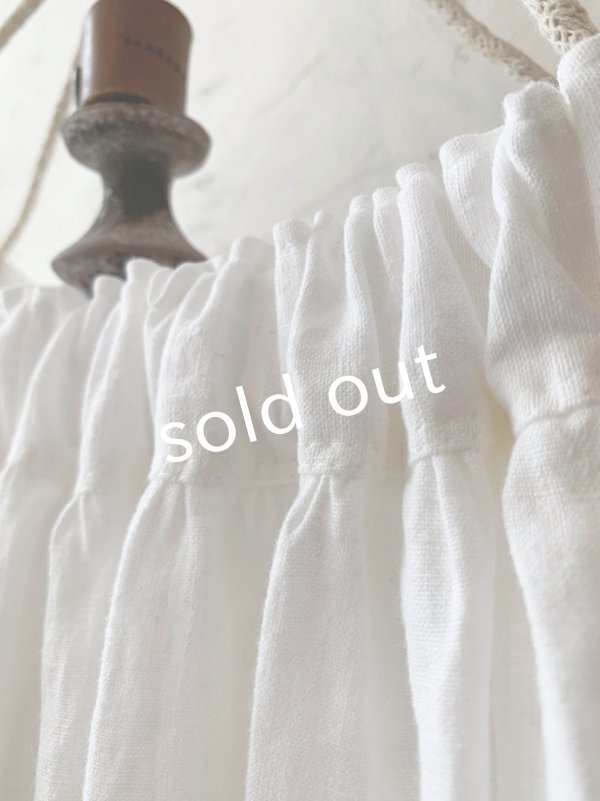 画像9: PERRY/ Vintage trimtablier sk・white (9)