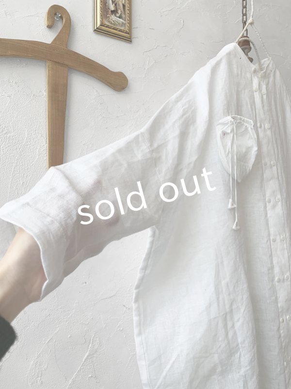 画像7: PERRY/ Pactch pk shirt op・white (7)