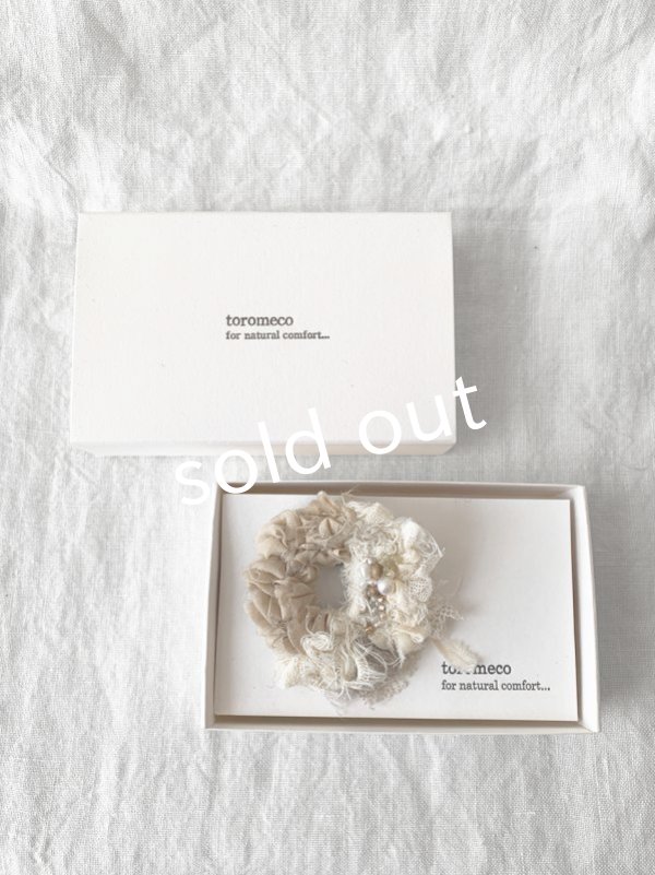 画像6: toromeco／アンティークビーズのsew brooch (6)