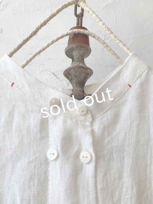 画像3: PERRY/ Pactch pk shirt op・white (3)