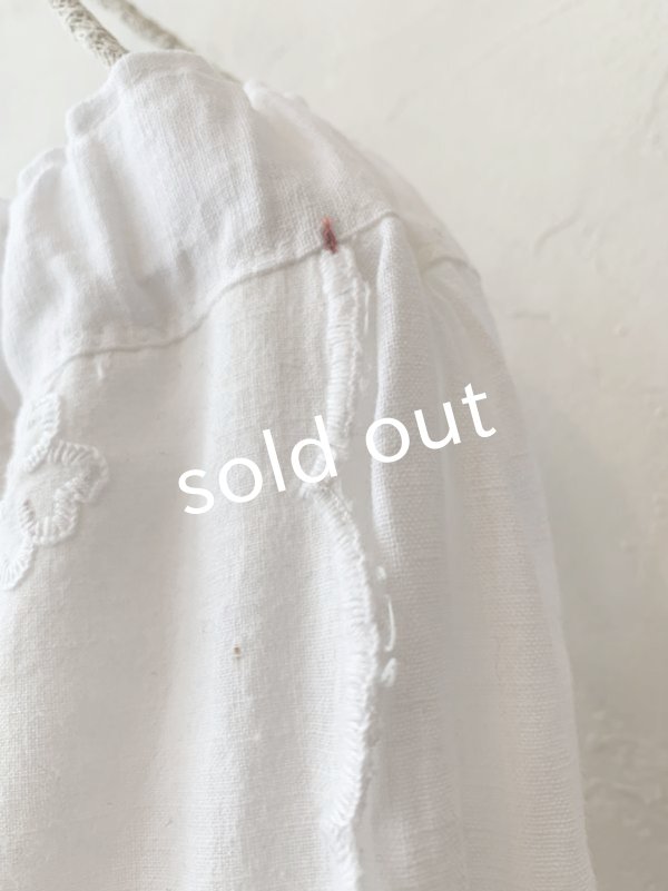 画像4: PERRY/ Vintage trimtablier sk・white (4)