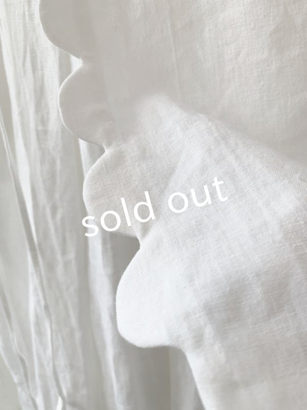 画像6: PERRY/ scallop sk・white (6)