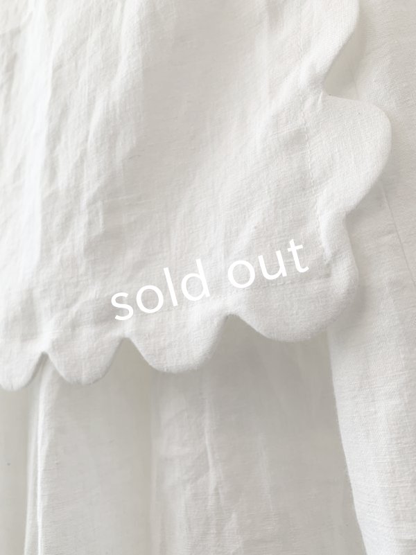 画像9: PERRY/ scallop sk・white (9)