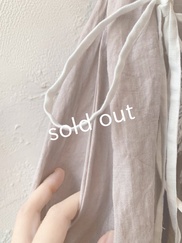 画像5: PERRY/ vintage emproidery tablier sk・pink (5)