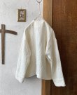 画像6: PERRY/jacquard scallop jacket・white (6)