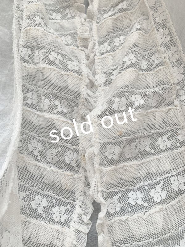 画像6: antique／子供用アンティークチュールケープ (6)