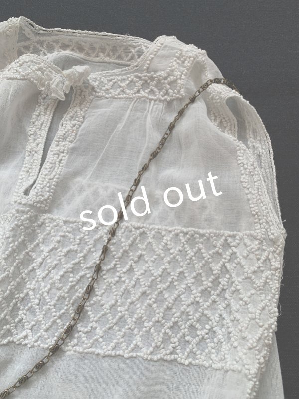 画像5: antique／ベビー用アンティークベスト (5)