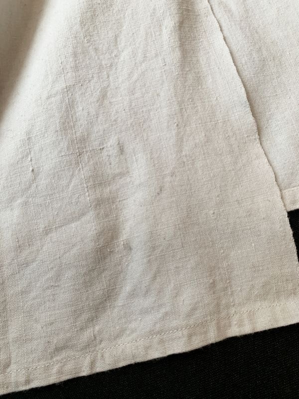 画像14: antique／アンティークピュアリネンスモッグチュニック (14)