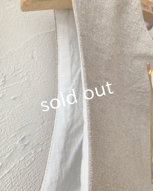 画像6: MARCHE' DE SOEUR／ちびぽけベスト・リトアニアリネン (6)