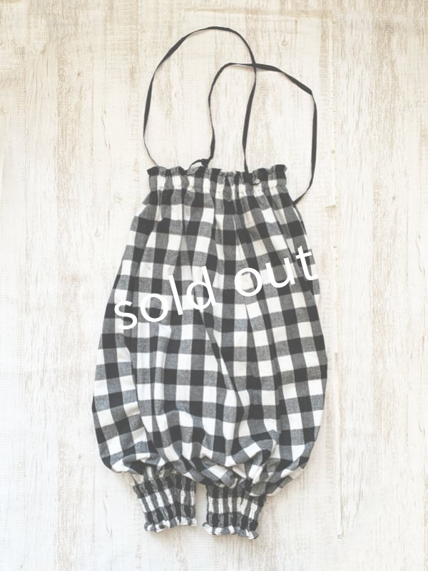 画像5: MARCHE' DE SOEUR／ほんわりピエロパンツ・ブロックチェック (5)