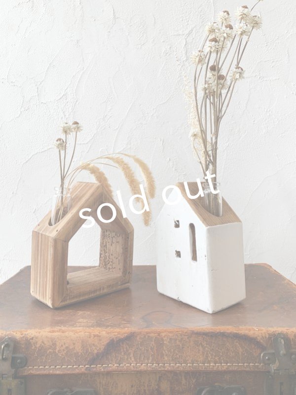 画像2: COVENT GARDEN／木の家フラワーベース (2)