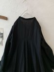 画像9: HALLELUJAH／Robe de femme de chambre 小間使いローブ衿付・black (9)