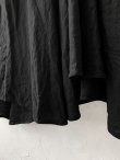 画像6: HALLELUJAH／Robe de femme de chambre 小間使いローブ衿付・black (6)