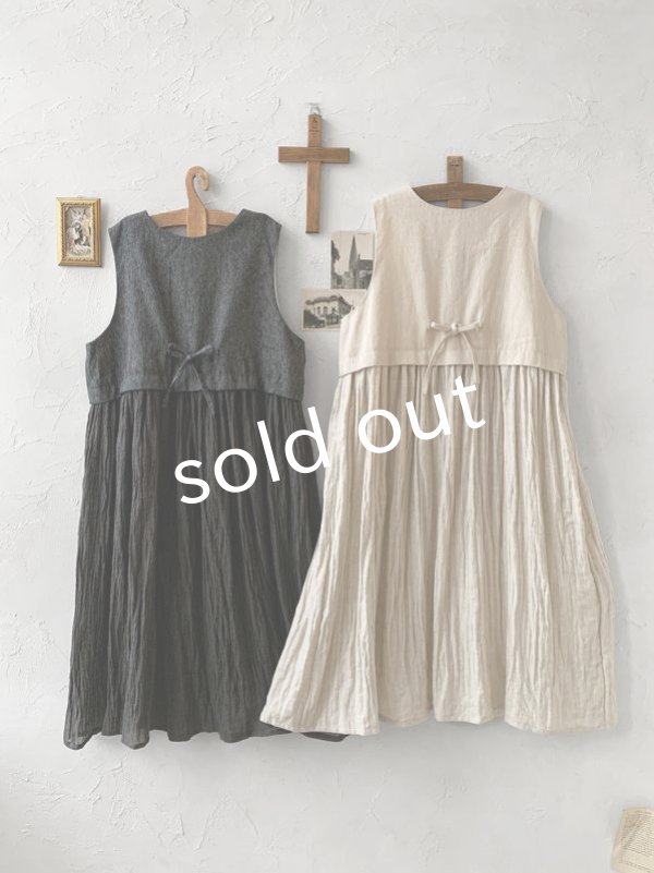 画像2: MARCHE' DE SOEUR／ベストワンピース (2)