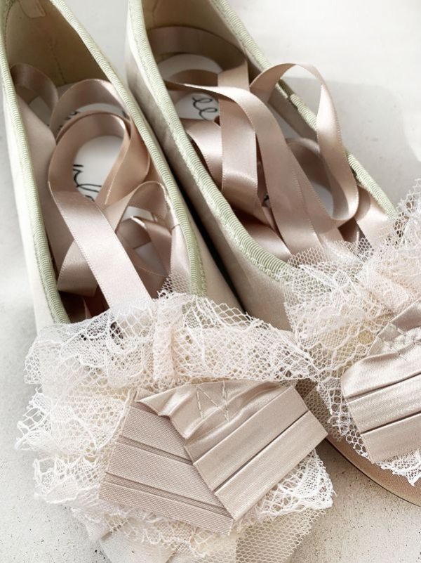 画像9: 【30%OFF SALE】veerle／バレエシューズ・アイボリー (9)