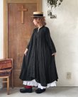 画像10: HALLELUJAH／Robe de femme de chambre 小間使いローブ衿付・black (10)