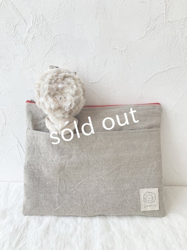 画像4: sukekiyo/スケキヨの大きめポーチ (4)