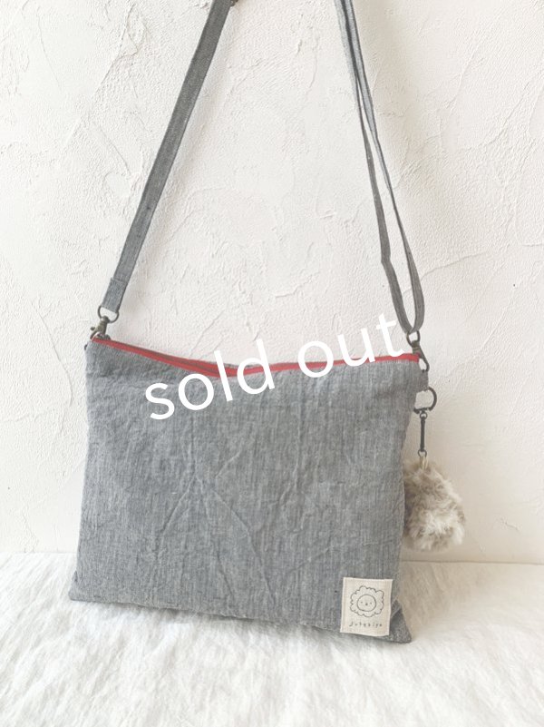 画像5: sukekiyo/スケキヨのポシェット・あかファスナー (5)