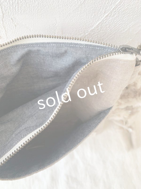 画像8: sukekiyo／スケキヨのポシェット・しろファスナー (8)