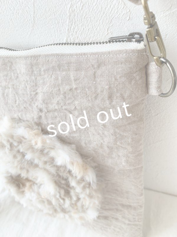 画像5: sukekiyo／スケキヨのポシェット・しろファスナー (5)