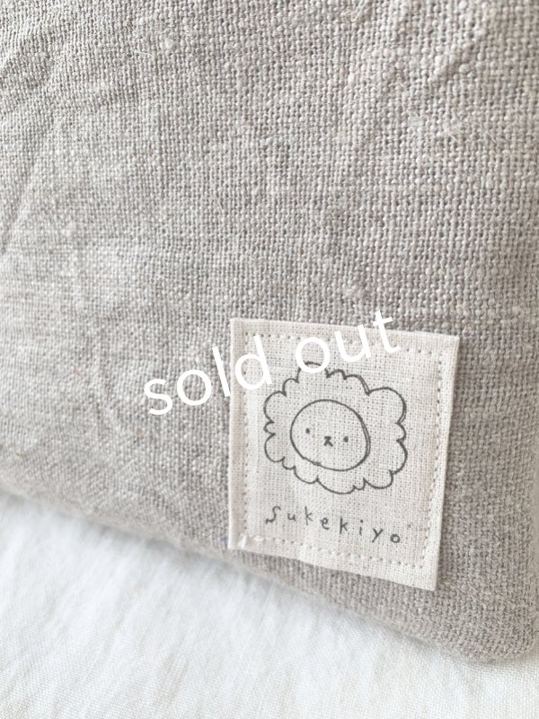 画像6: sukekiyo/スケキヨの大きめポーチ (6)