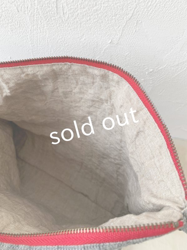 画像7: sukekiyo/スケキヨのポシェット・あかファスナー (7)