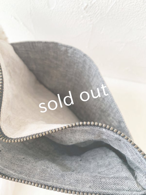 画像8: sukekiyo/スケキヨのポシェット・くろファスナー (8)