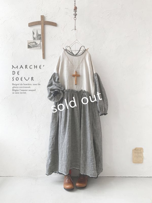 画像1: MARCHE' DE SOEUR／ブルターニュのワンピース (1)