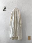 画像10: HALLELUJAH／1890's Bourgeron 羊飼いシャツワンピース・off-white (10)