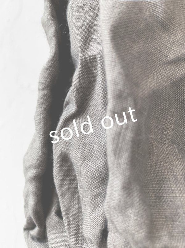 画像7: HALLELUJAH／1890's Bourgeron 羊飼いシャツワンピース・gray (7)